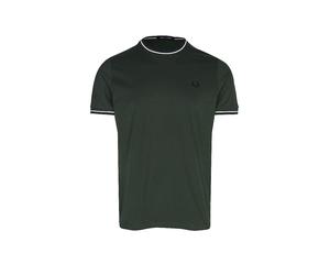 FRED PERRY Nombre del producto: Camiseta verde oscuro | S