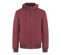 Fred Perry Oxblood Burgundy Hooded Brentham Jacket