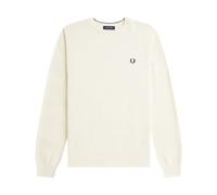 Fred Perry - Pique Stitch Pullover - Sweatshirts & Hoodies - Hombre - Beige - S -
