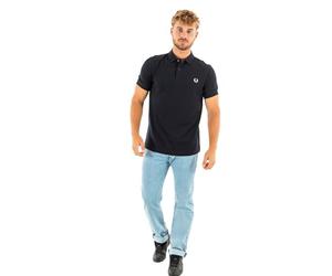 Fred Perry polo clásico de piqué para hombre azul azul marino XXX-Large