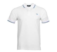 Fred Perry Polo de manga corta para hombre - M3600, Blanco nieve., XXL