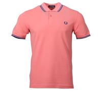 Fred Perry Polo de manga corta para hombre - M3600, coral, 3XL