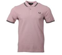 Fred Perry Polo de manga corta para hombre - M3600, Rosa pálido, 3XL