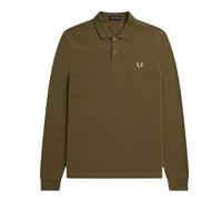 Fred Perry Polo Diseño Lisos de Manga Larga para Adultos Unisex (SY331)
