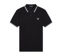 Fred Perry- Polo Icónico con Logo de Laurel- Tops- Hombre- Negro- XL- Polo Icónico con Logo de Laurel