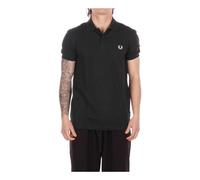 Fred Perry - Polo Logo frontal Cierre con botones - Tops - Hombre - Verde - L -