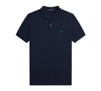 Fred Perry - Polo Original de Piqué de Algodón - Tops - Hombre - Azul - S -
