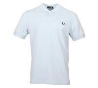 Fred Perry Polo para hombre M6000 sin rayas de contraste, azul claro, XL