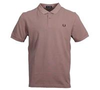 Fred Perry Polo para hombre M6000 sin rayas de contraste, rosa oscuro, XXL