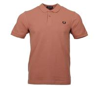 Fred Perry Polo para hombre M6000 sin rayas de contraste, salmón, XL