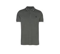 FRED PERRY Polo verde oscuro | S