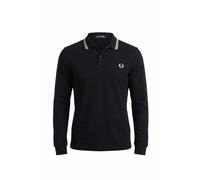 Fred Perry Polos de manga larga m3636 74c NVY/Crudo/slvrblu