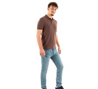 Fred Perry Polos Llano U85 Brick/Warm Grey, marrón, M