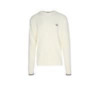 FRED PERRY Pullover STITCH crema | S