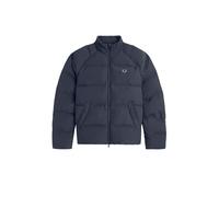 Fred Perry Raglan Sleeve Padded Jacket (FR/ES, Letras, M, Regular, Regular, Azul)