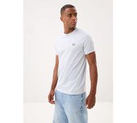 Fred Perry Ringer T-Shirt L Azul