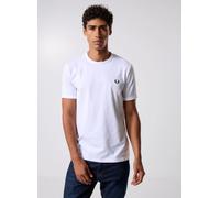 Fred Perry Ringer T-Shirt S Blanco