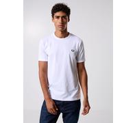 Fred Perry Ringer T-Shirt XXL Blanco