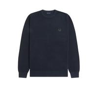Fred Perry - Round-neck Knitwear - Knitwear - Hombre - Azul - S -