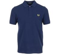Fred Perry Slim Fit Plain Polo M6000 (FR/ES, Letras, M, Regular, Regular, Azul)