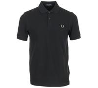 Fred Perry Slim Fit Plain Polo M6000 (FR/ES, Letras, M, Regular, Regular, Negro)