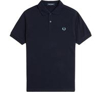 Fred Perry Slim Fit Plain Polo M6000 (FR/ES, Letras, XXL, Regular, Regular, Azul)
