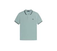 Fred Perry Slim Fit Twin Tipped Polo M3600 (FR/ES, Letras, XL, Regular, Regular, Azul)