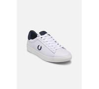 Fred Perry Spencer Mesh/Leather 40 Blanco