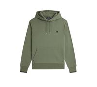 FRED PERRY Sudadera con capucha - Hoodie oliva | S