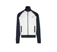 FRED PERRY Sudadera con cremallera blanco | XXL