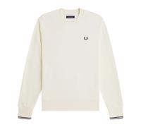 Fred Perry - Sudadera con Cuello Redondo - Sweatshirts & Hoodies - Hombre - Beige - L -