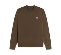 Fred Perry - Sudadera con Cuello Redondo - Sweatshirts & Hoodies - Hombre - Marrón - S -