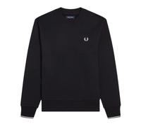 Fred Perry - Sudadera cuello redondo negra - Sweatshirts & Hoodies - Hombre - Negro - XL -