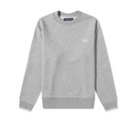 Fred Perry - Sudadera de Cuello Redondo Bouclé - Sweatshirts & Hoodies - Hombre - Gris - 2XL -