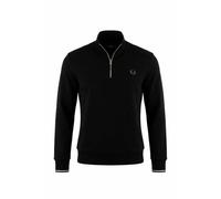 Fred Perry Sudadera Half Zip w54 blk/ecr/lrlwgren