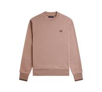 Fred Perry - Sudadera rosa con cuello redondo - Sweatshirts & Hoodies - Hombre - Rosa - M -