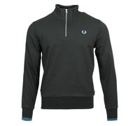 Fred Perry Suéter de media cremallera para hombre