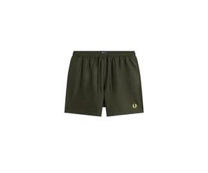 Fred Perry Swim Shorts (FR/ES, Letras, L, Regular, Regular, Verde)