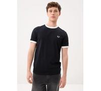 Fred Perry Taped Ringer T-Shirt M Negro