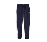 Fred Perry Taped Track Pant (FR/ES, Letras, S, Regular, Regular, Azul)
