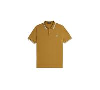 FRED PERRY, Twin Tipped Shirt, DKCAR/SNWH/SLVBL, XL