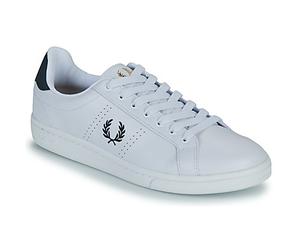 Fred Perry Zapatillas B721 LEATHER in Blanco 46