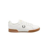 Fred Perry- Zapatillas Beige Caramelo B722- Shoes- Hombre- Blanco- 44 EU- Zapatillas Beige Caramelo B722