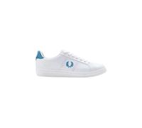 Fred Perry- Zapatillas de Tenis de Cuero Blanco- Shoes- Hombre- Blanco- 44 EU- Zapatillas de Tenis de Cuero Blanco