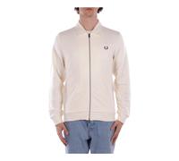 Fred Perry- Zip-throughs- Sweatshirts & Hoodies- Hombre- Beige- M- Zip-throughs