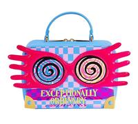 Fred Segal Harry Potter - Bolso cruzado para mujer, diseño de gafas de luna abstracto, mini bolsa de hombro ajustable, multicolor, Multi
