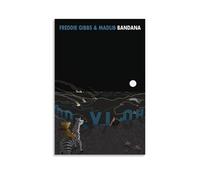 Freddie Gibbs And Madlib Bandana Póster Pintura Decorativa Lienzo Arte de Pared Salón Póster Dormitorio Pintura, Arte de Pared Impresión de Imagen Moderna Decoración de Habitación Familiar 20 x 30