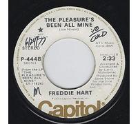 FREDDIE HART - FREDDIE HART - the pleasure's been all mine/its heaven CAPITOL 4448 (45 single vinyl record)