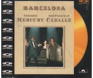 Freddie Mercury - Barcelona CD VIDEO Single