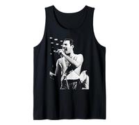 Freddie Mercury de Queen Live The Works Tour 1984 Camiseta sin Mangas